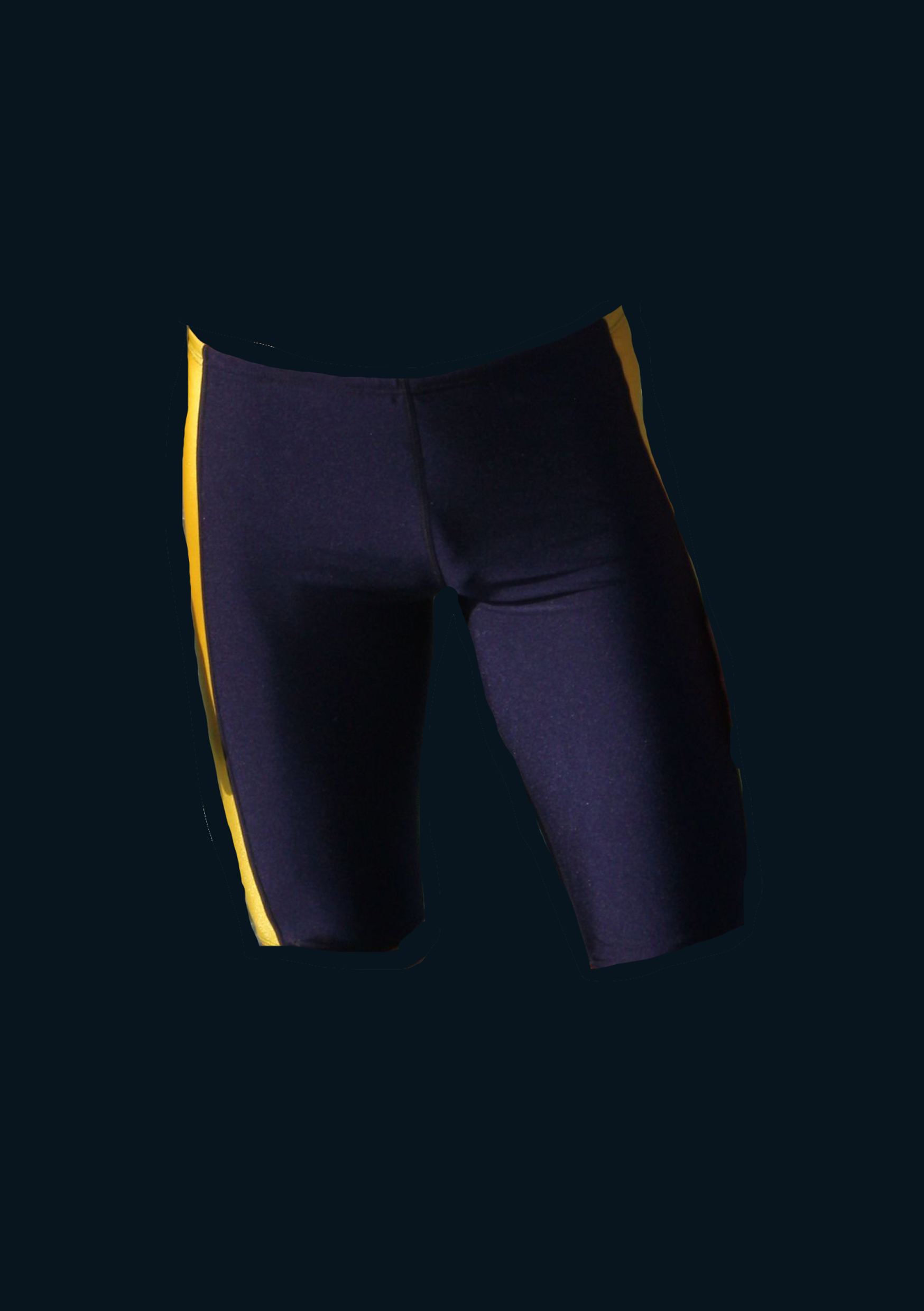 Striped Swimming Jammers Swimcap